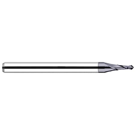 Harvey Tool Mini Drill-Spotting Drill .0620 1/16 Drill DIAx.0930 3/32 Flute L, 90 Degree Carbide 816062-C3